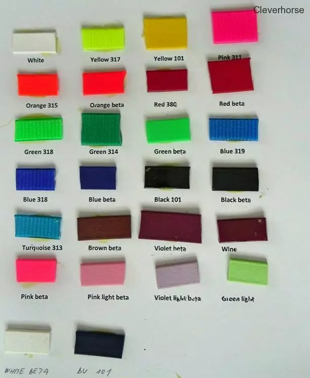 Nákrční řemen z Biothane nevypodložený