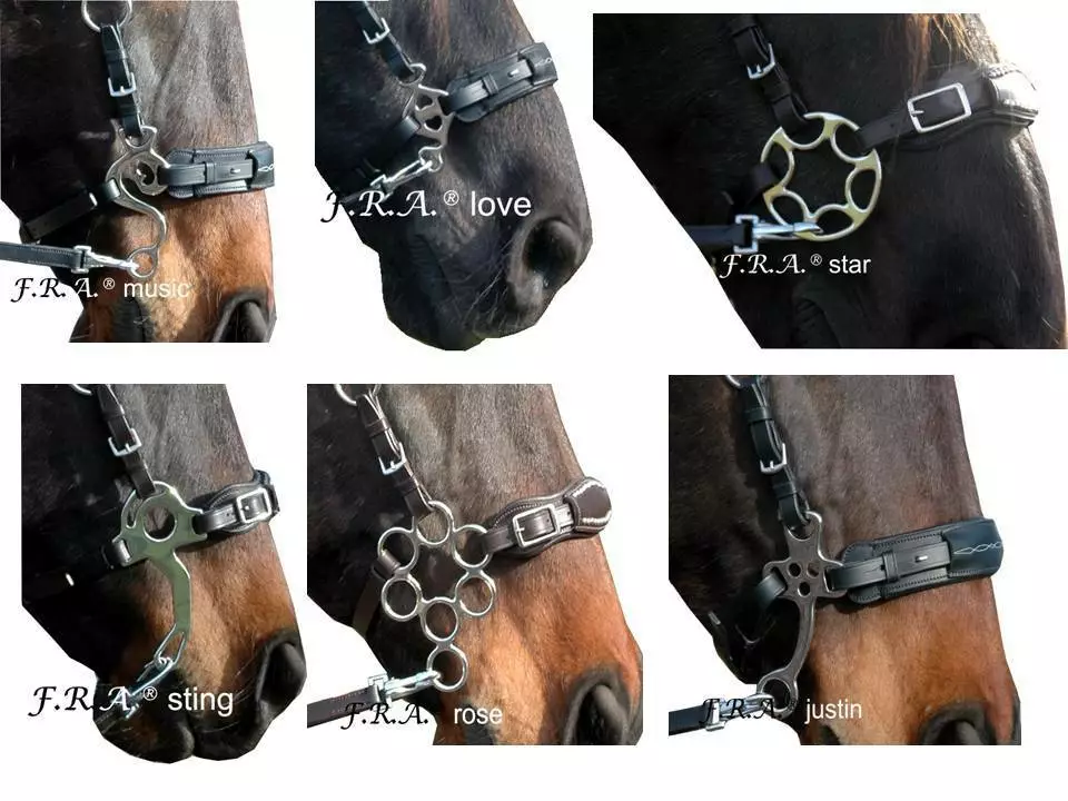 Hackamore uzdečka Biothane Soft bez ramen