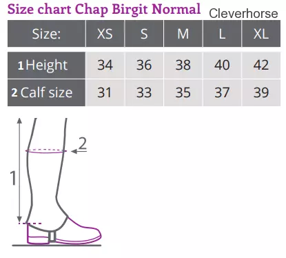 Kožené minichapsy QHP Bodine - vel. S