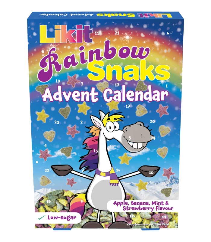 Adventní kalendář pro koně Likit Snaks