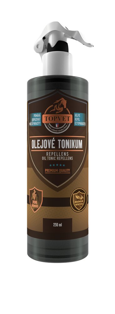TOPVET Olejové tonikum s repelentním účinkem 500 ml