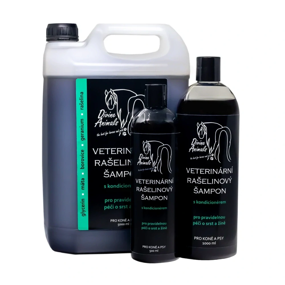 Veterinární rašelinový šampon prevence proti hmyzu 500 ml