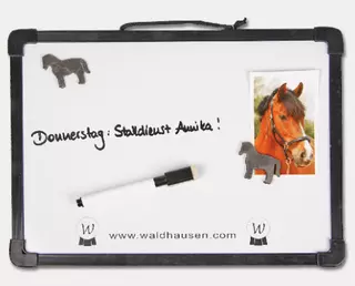Stájová tabulka koně magnetická