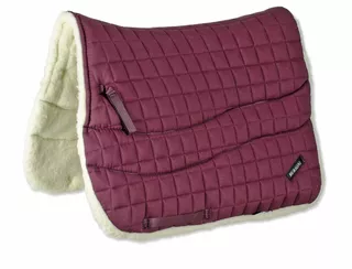 Trekingová jezdecká dečka s pravým beránkem Burioni DLOUHÁ