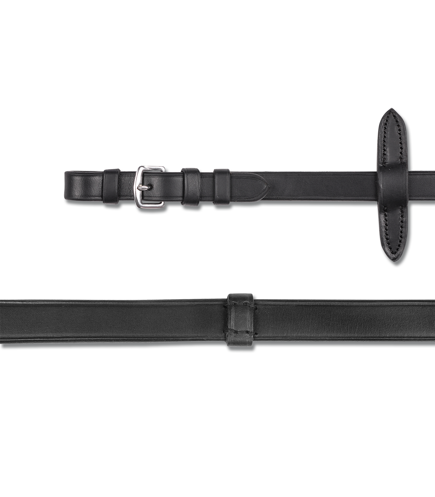 Otěže celokožené se zarážkami extra dlouhé 3,3m