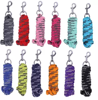 Vodítko na koně snap Color dvoubarevné