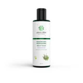 TOPVET Hřejivý relax - masážní olej 200ml