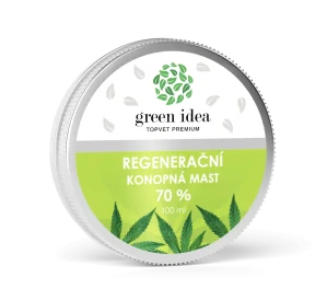 TOPVET Konopná regenerační mast 70% 100ml