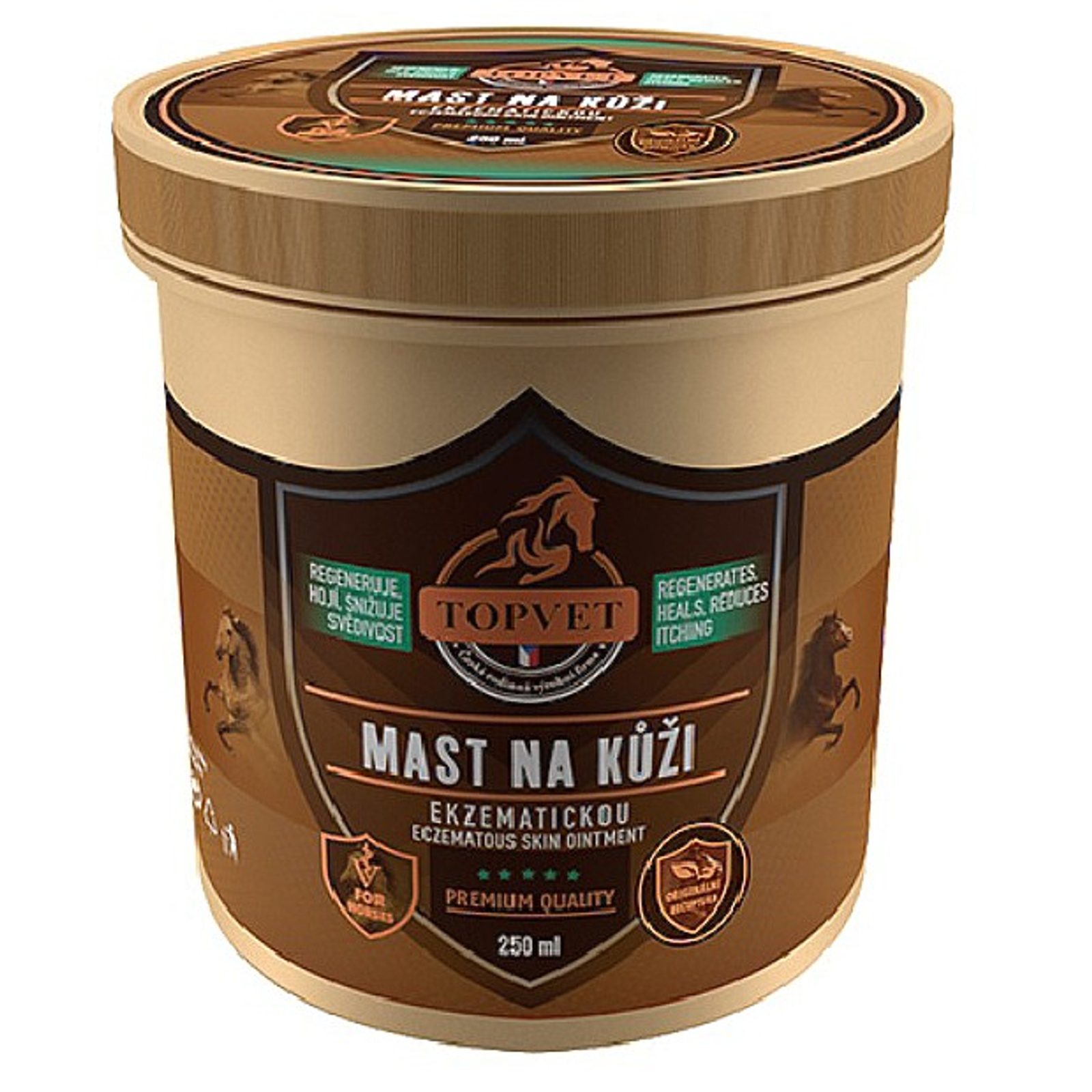 TOPVET Mast na ekzematickou kůži 250ml