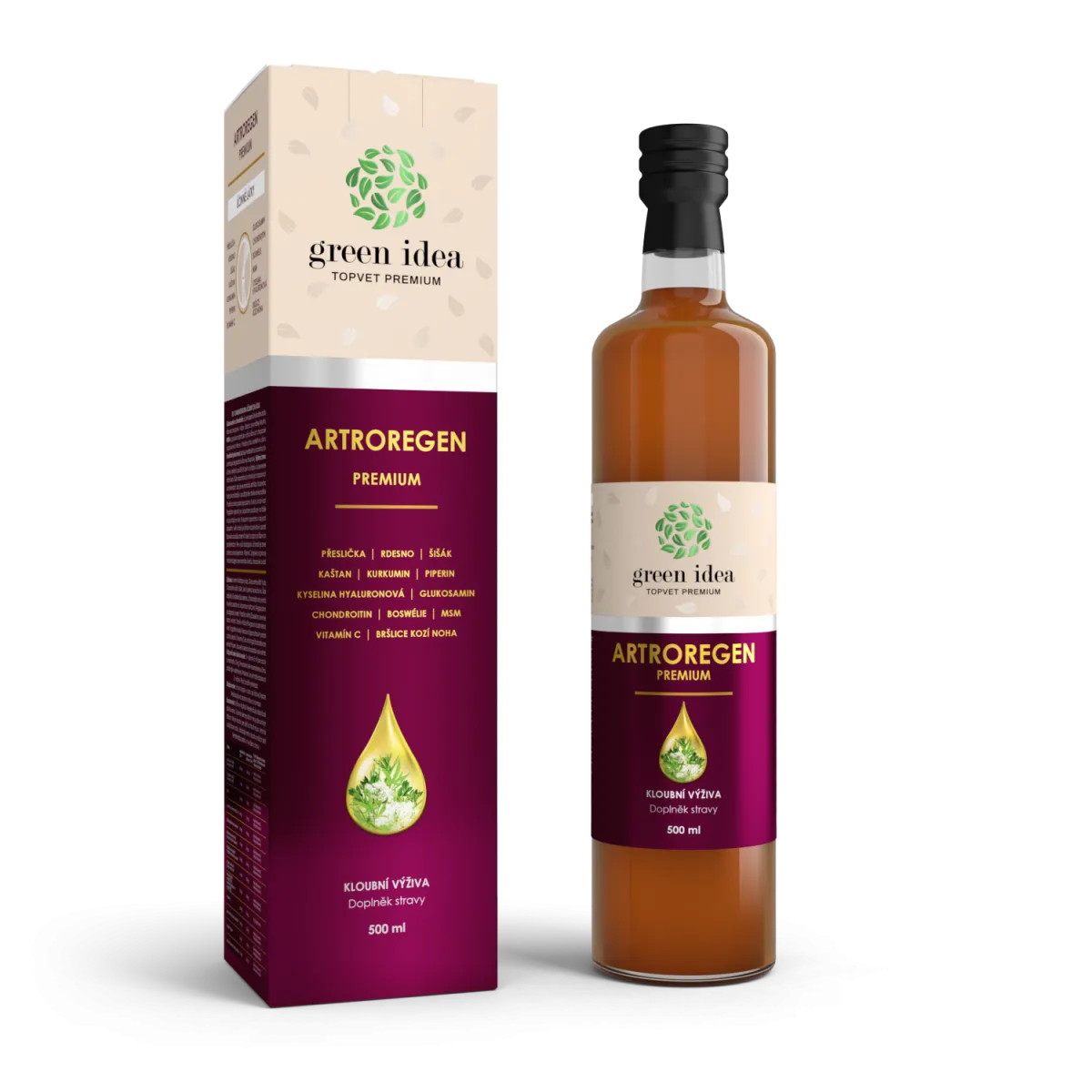 TOPVET Artroregen premium kloubní výživa 500ml