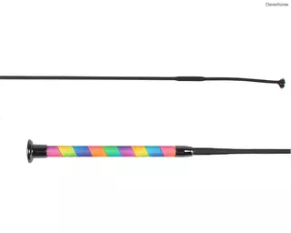 Bič Ombre duhový drezurní