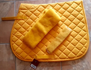 Žlutá sada dečka + potah nánosník + potah podbřišník