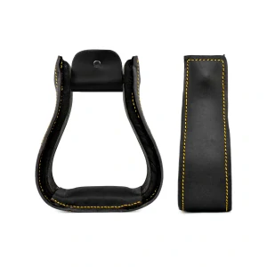 Westernové třmeny Lakota kožené