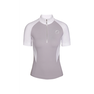 Jezdecké závodní tričko Horse Spirit PRO šedé