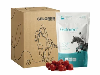 Geloren HA višňový 1350g (180ks) 