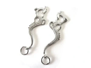 Hackamore ramena Dragon stříbrné