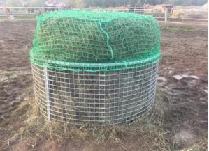 Síť na kruhové krmiště průměr 150 cm - propad 80 cm