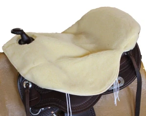 Potah na posedlí westernový umělý beránek