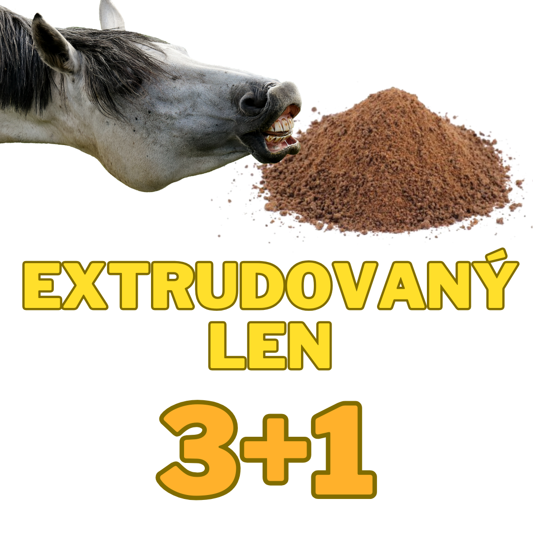 Extrudovaný len 3+1 kg ZDARMA