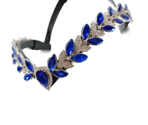 Luxusní čelenka Lunaria Saphir