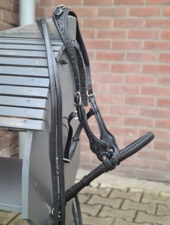 Uzdečka Edix ED3 bez nánosníku a hackamore