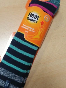 Termo podkolenky Heat Holders pruhované