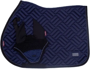 Podsedlová dečka s čabrakou Kentaur SATIN modrá