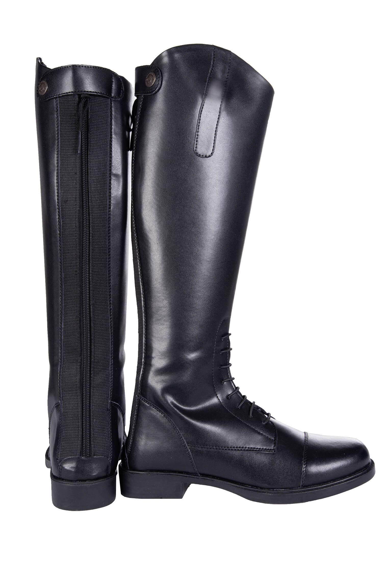 Jezdecké boty HKM New Fashion nízké/široké