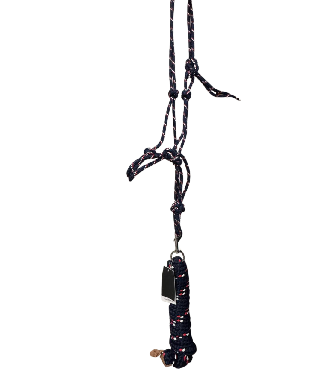 Provazová ohlávka s vodítkem HKM Trust