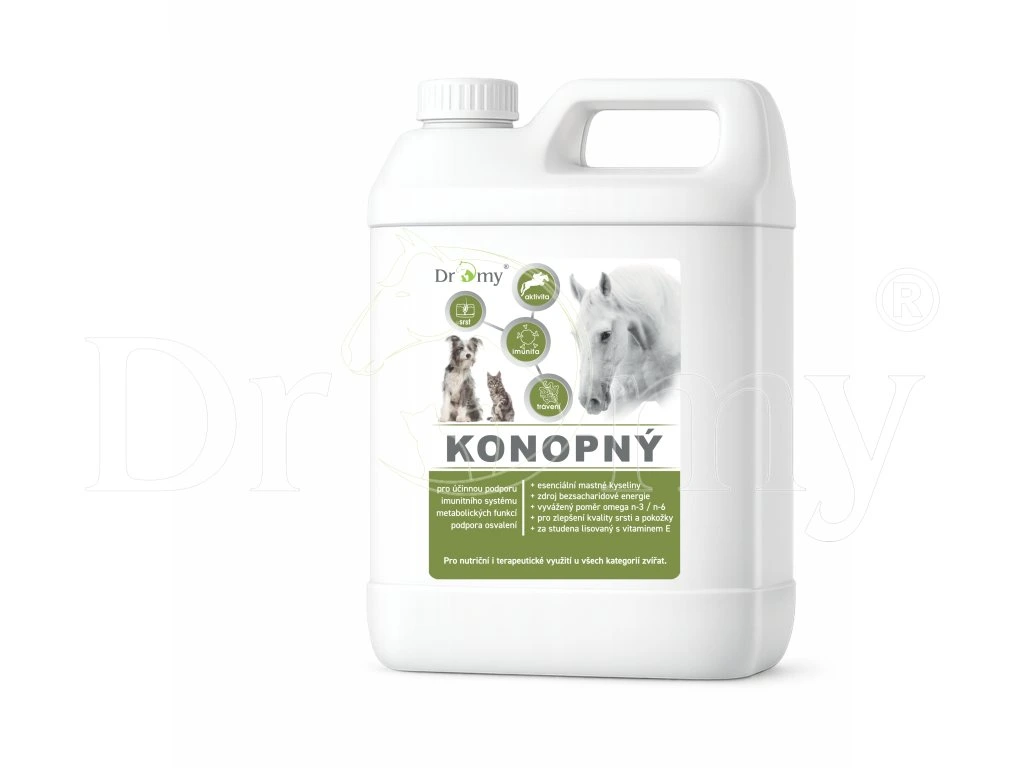 Dromy Konopný olej .: 3 l