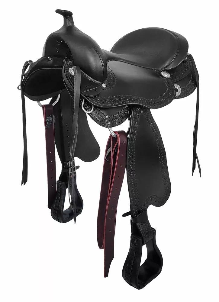 Westernové bezkostrové sedlo AMR Omaha kožené