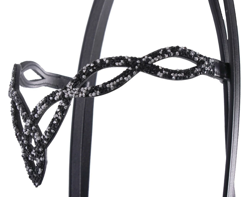 Anglická uzdečka Icelandic Frosti QHP s otěžemi