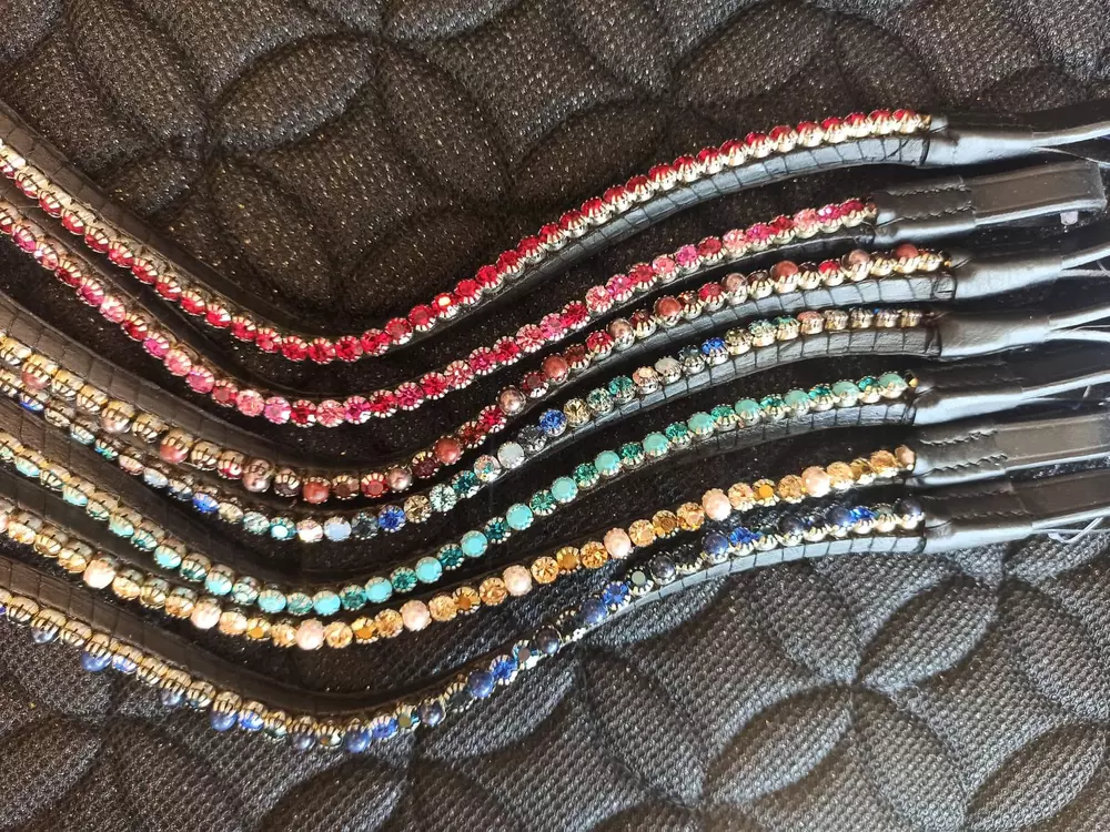 Čelenka jednořadá Crystal