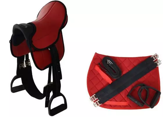 SET kompletní sedlo pro děti 12´