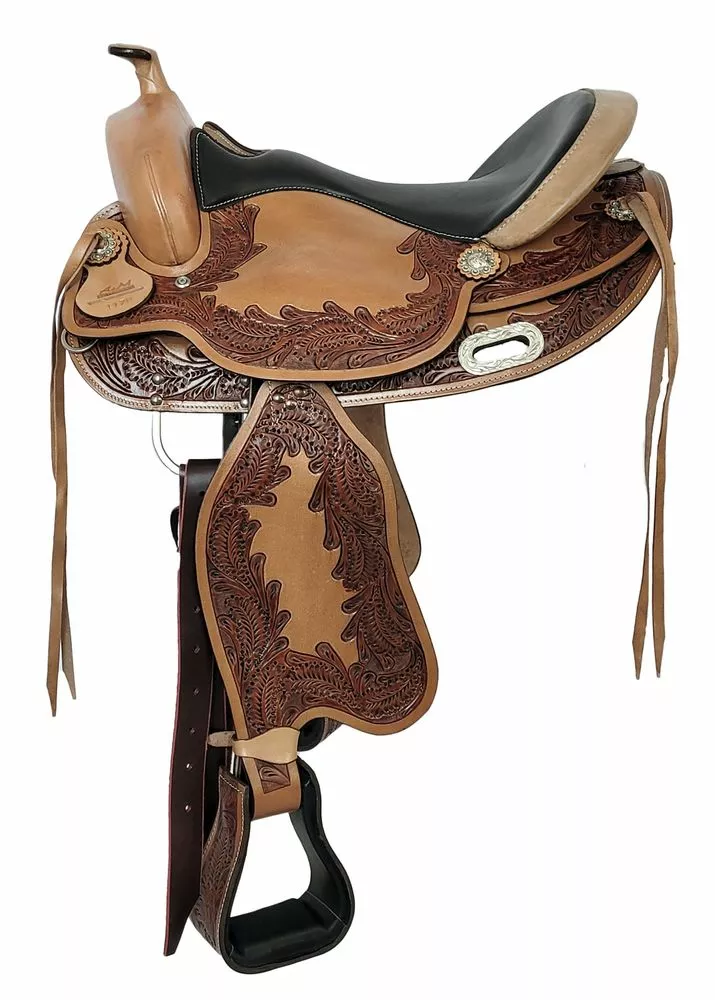 Bezkostrové westernové sedlo Indiana AMR 