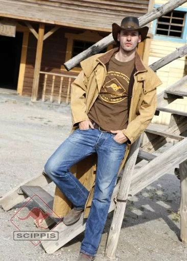 Australský kabát Riding Coat Duster