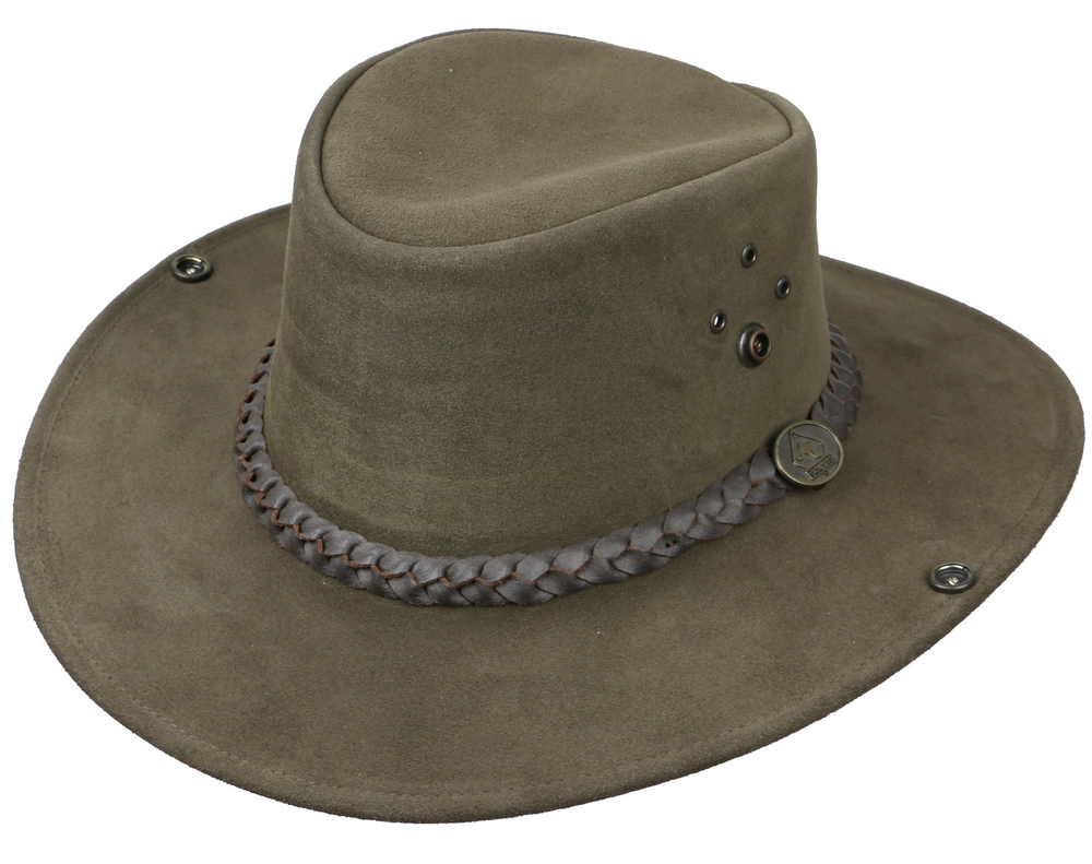 Australský klobouk kožený Flinders