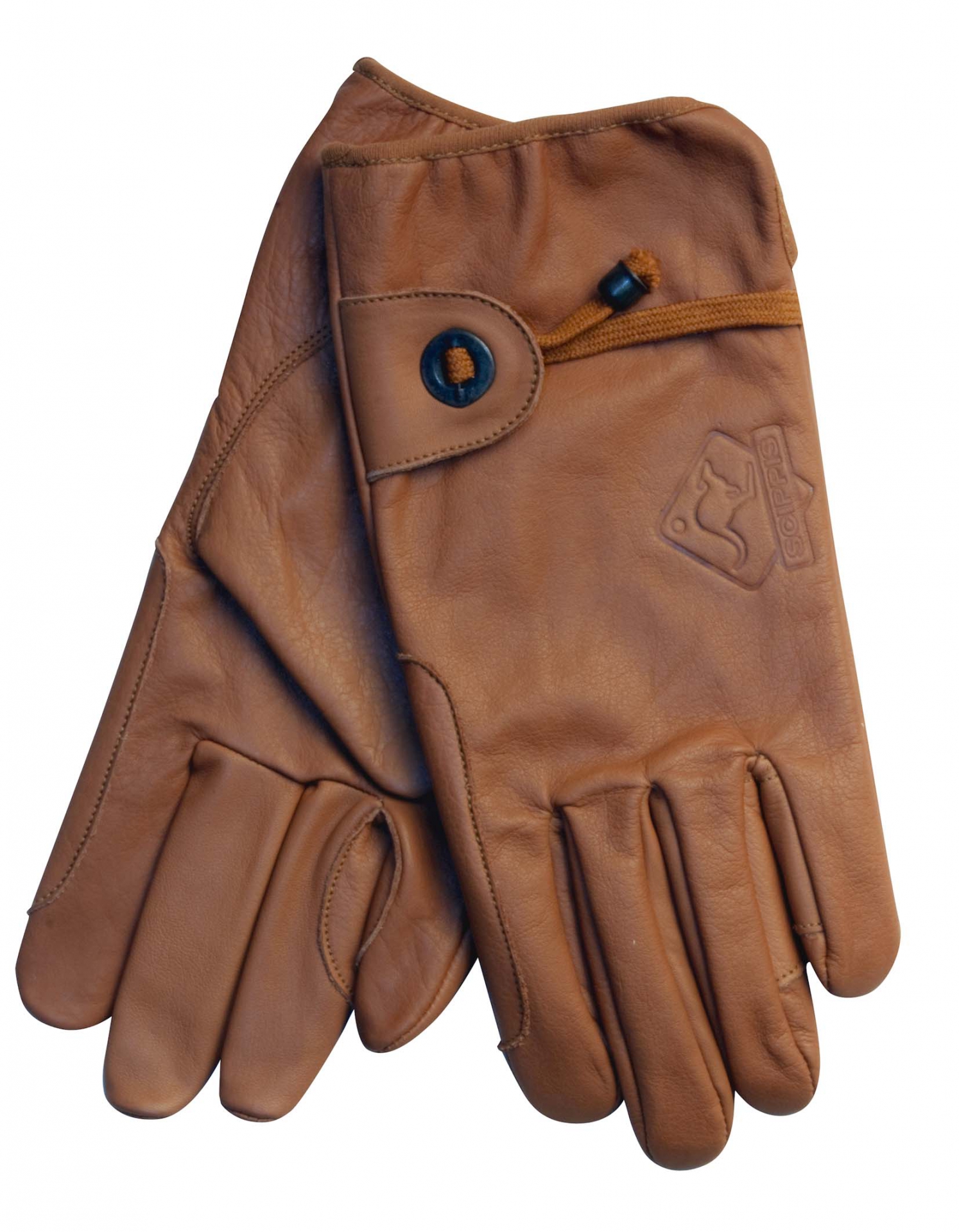 Kožené westernové rukavice 