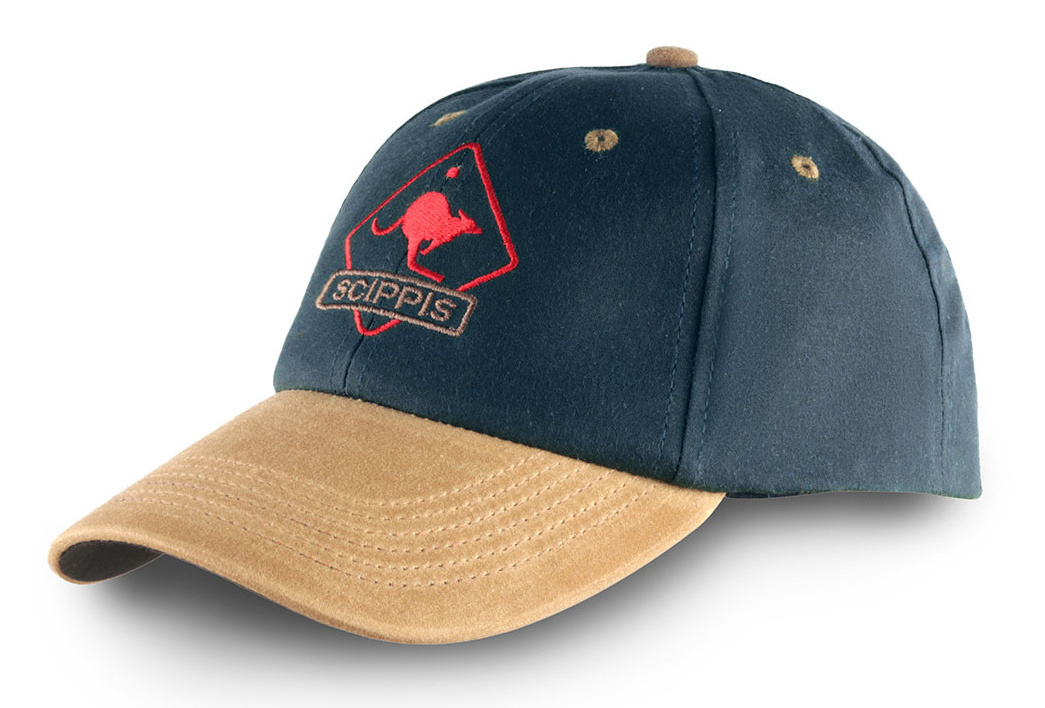 Australská kšiltovka oilskin - OILSKIN CAP