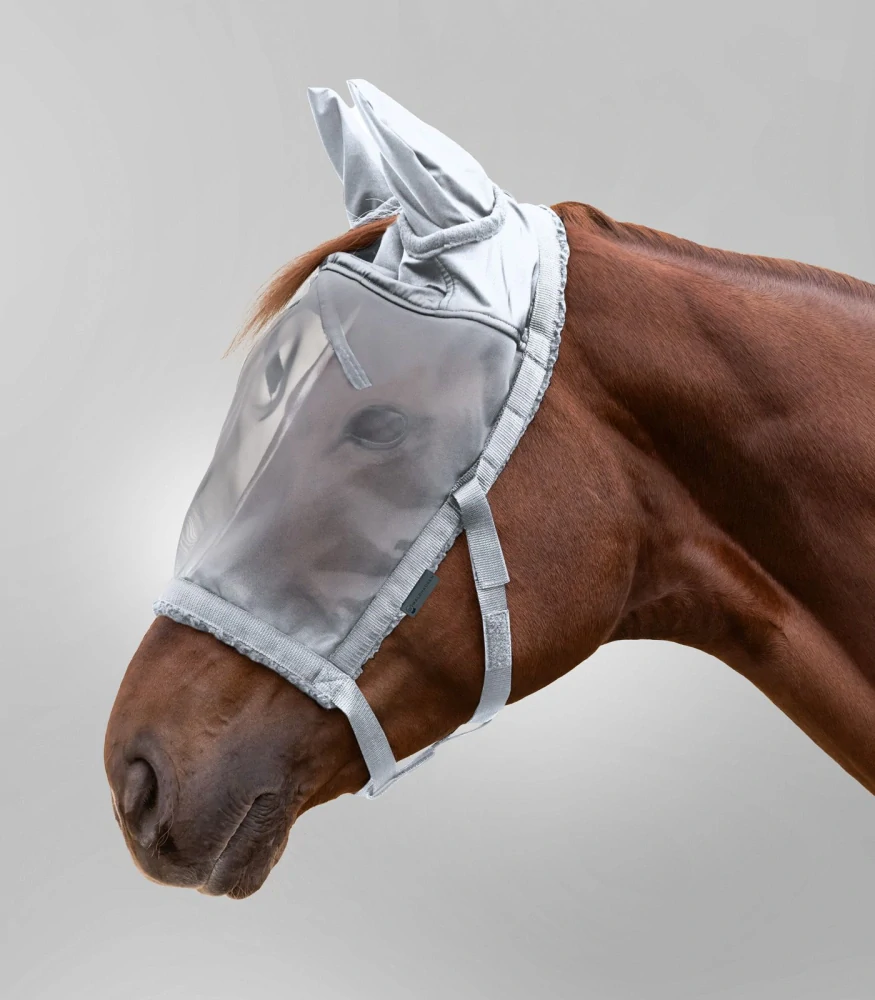 Výběhová maska pro použití bez ohlávky