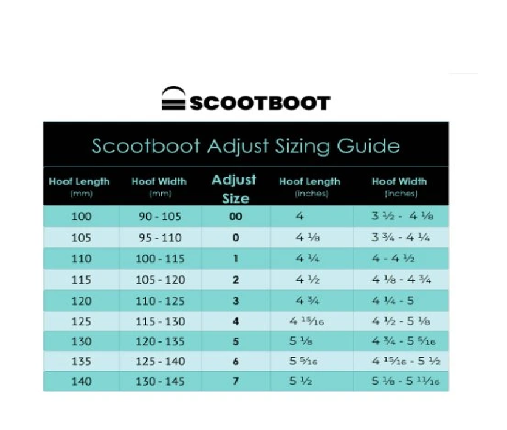 Boty bro koně Scootboot Adjust (Enduro) - 2kusy