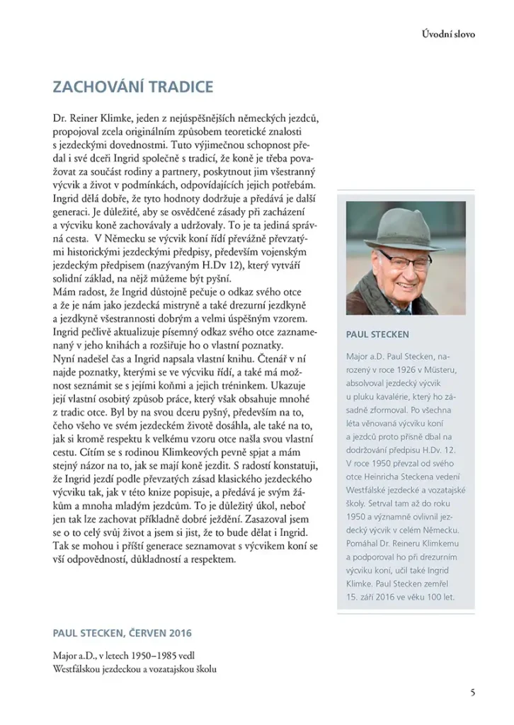 Jezděte s radostí Ingrid Klimke