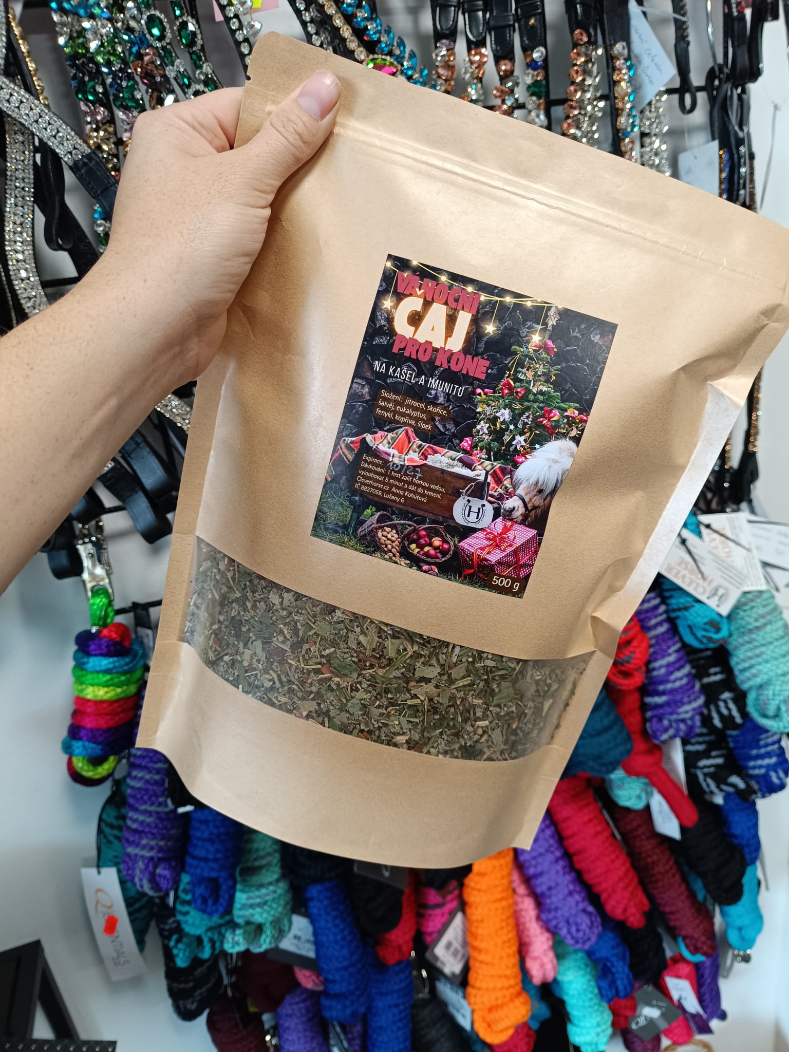Vánoční čaj pro koně 500 g