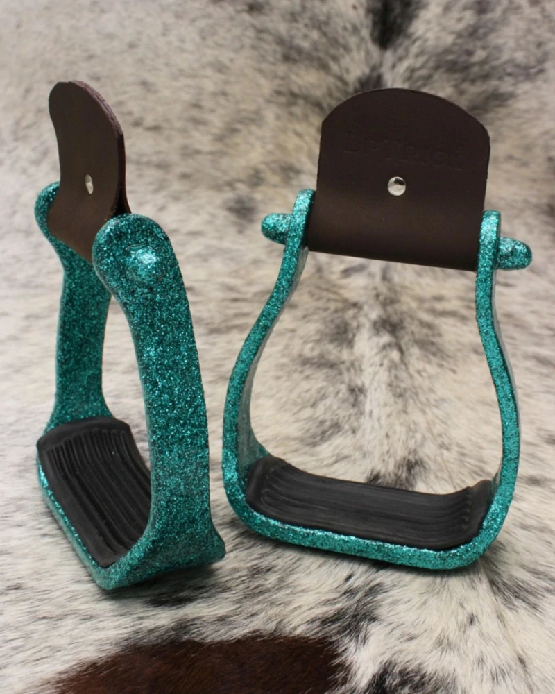 Westernové třmeny Glitter