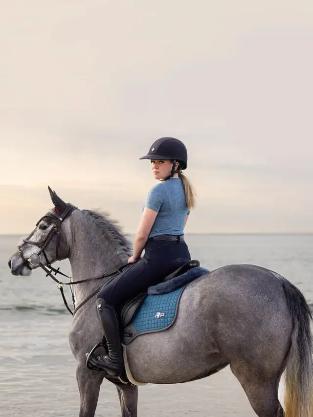 Podsedlová dečka LEMIEUX Earth GP skoková modrá