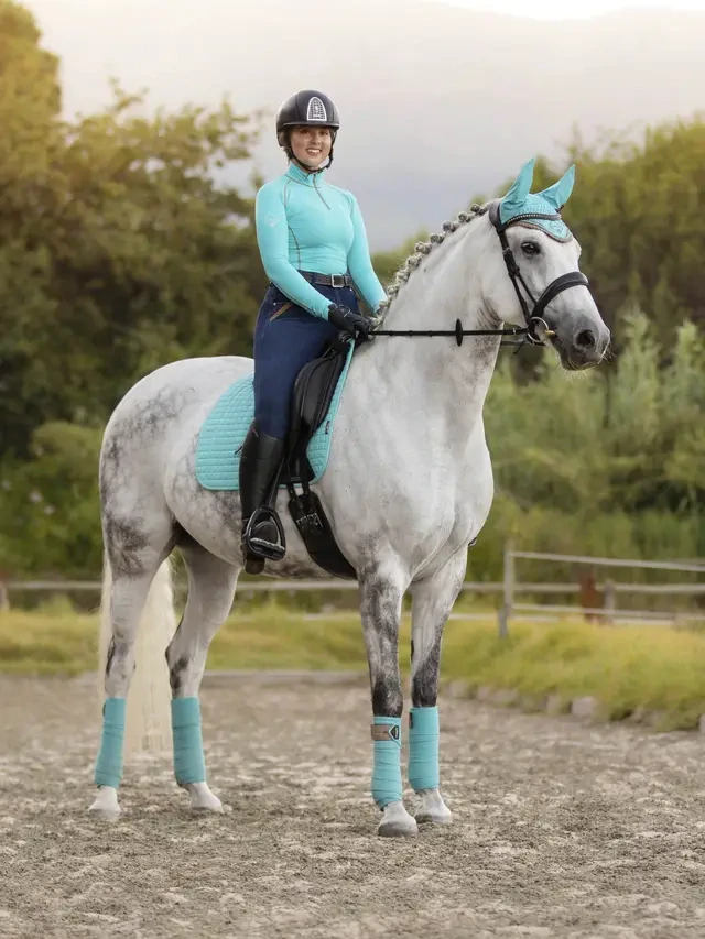 Podsedlová dečka LEMIEUX Suede Dressage Mint