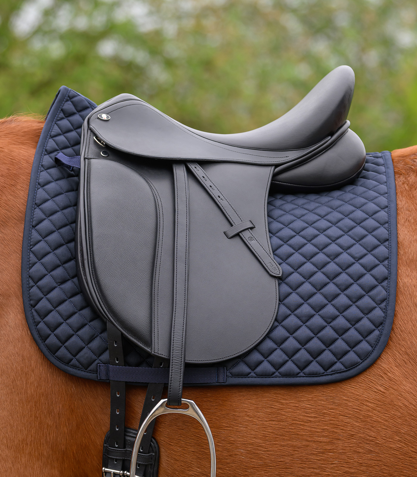 Drezurní kožené sedlo Comfort Waldhausen