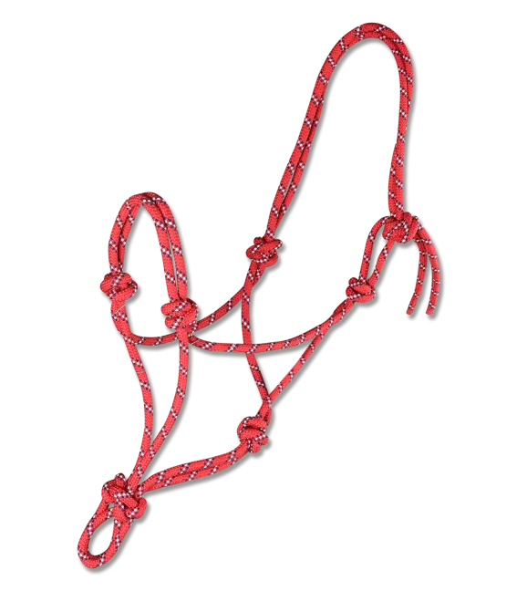 Provazová ohlávka různé barvy pony,cob,full