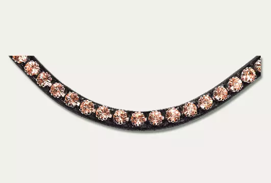 Uzdečka Rosé X-Line s anglickým nánosníkem