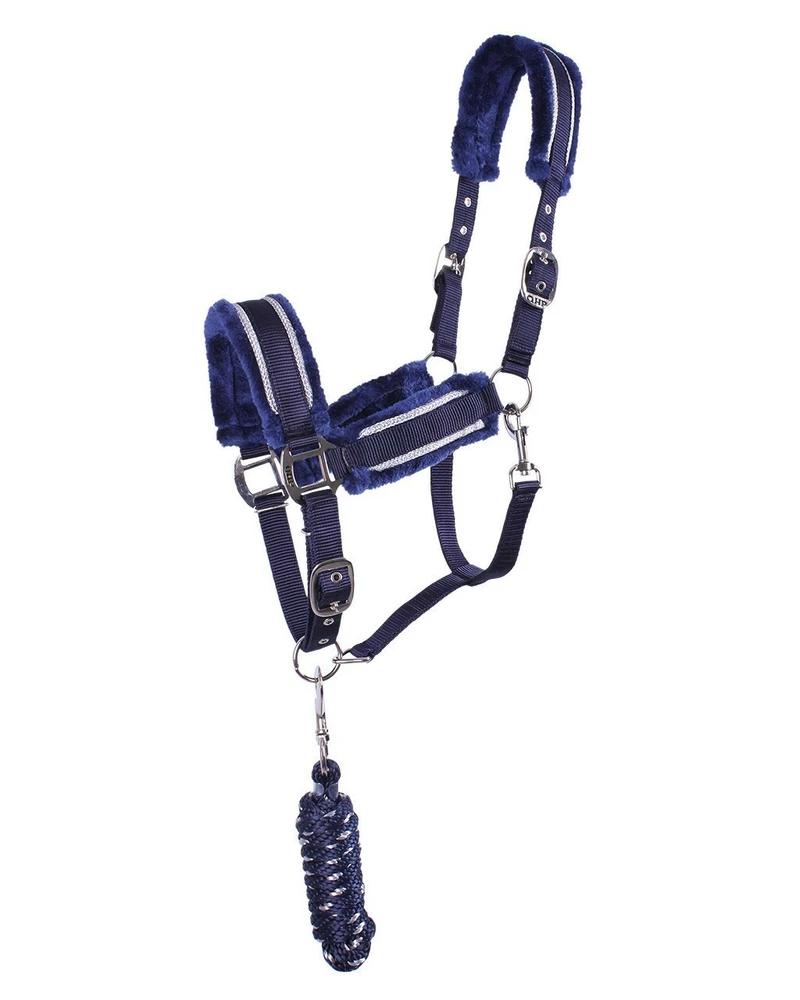 Vypodložená ohlávka s vodítkem Dolci